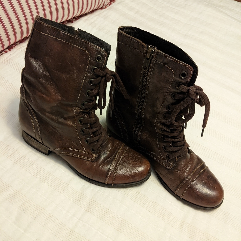 Troopa leather boot